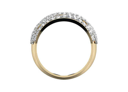 Wide Diamond Gift Band - Jewelslane