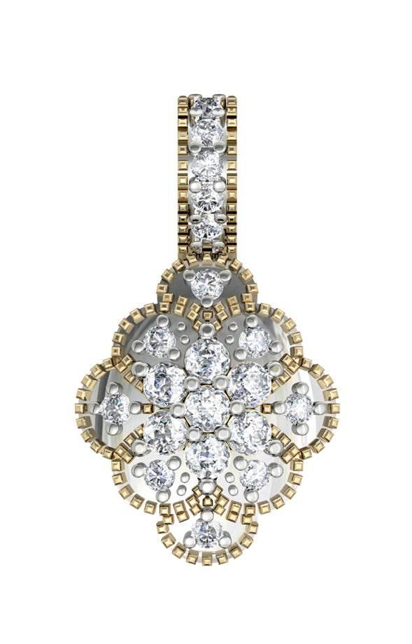 Winsome Daily Wear Diamond Pendant - Jewelslane