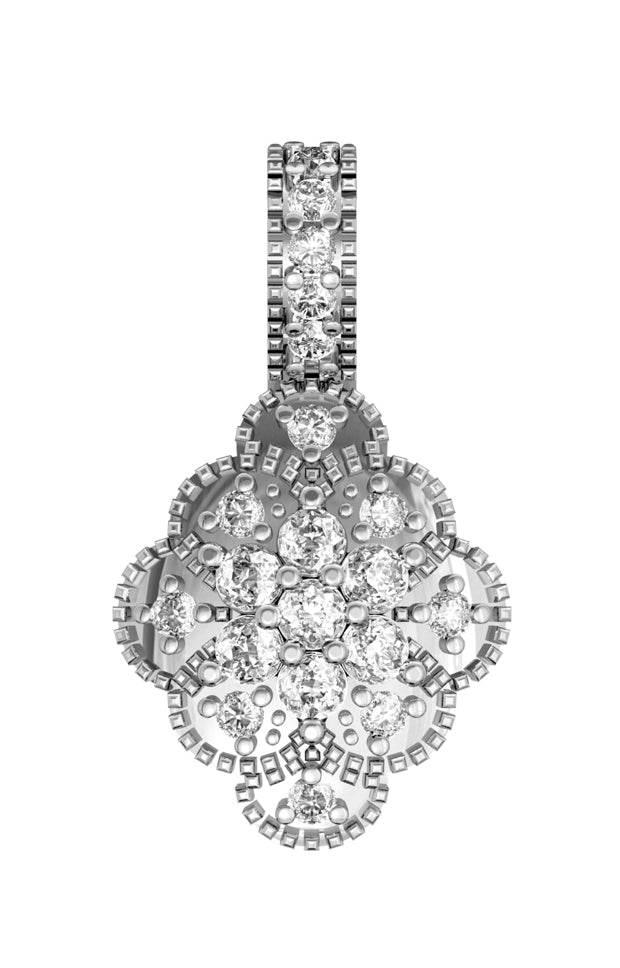 Winsome Daily Wear Diamond Pendant - Jewelslane