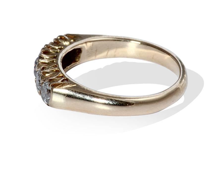 Gold Diamond Ring - Jewelslane