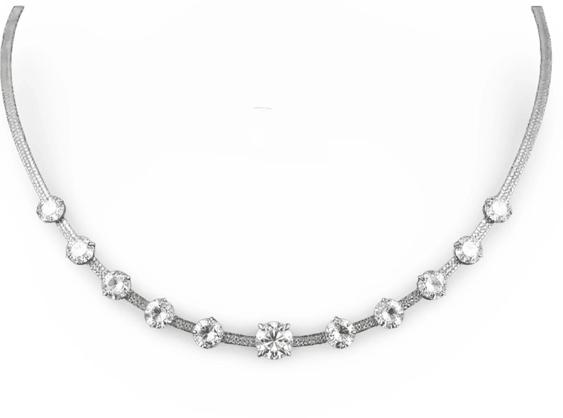 Aamna Lab Grown Diamond Necklace in Gold - Jewelslane