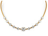 Aamna Lab Grown Diamond Necklace in Gold - Jewelslane
