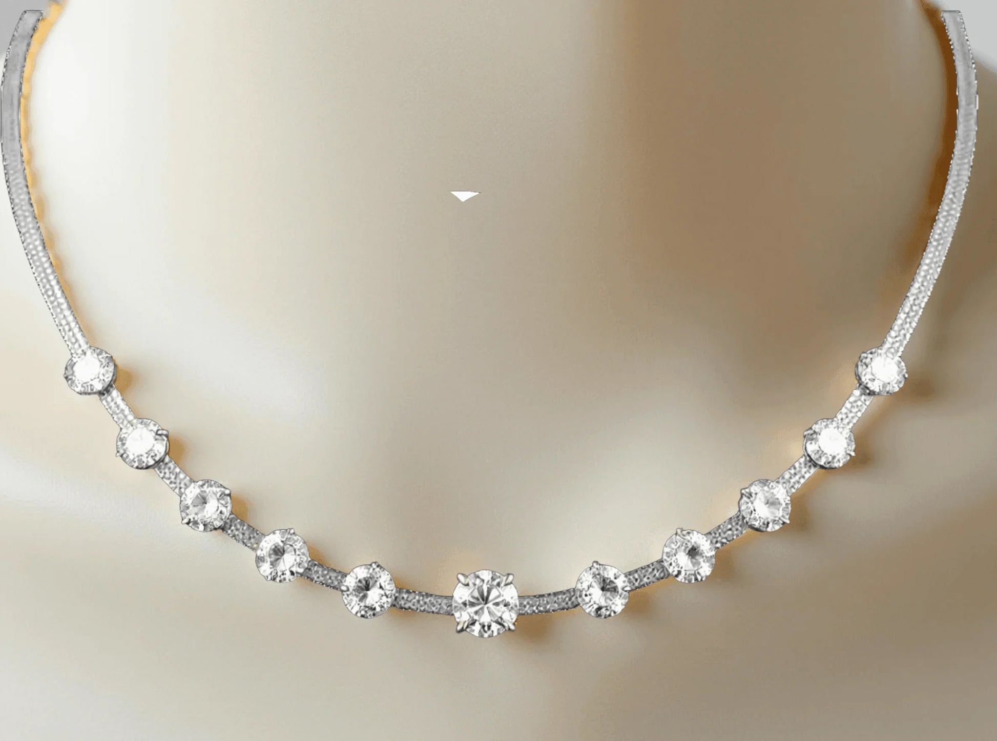 Aamna Lab Grown Diamond Necklace in Gold - Jewelslane