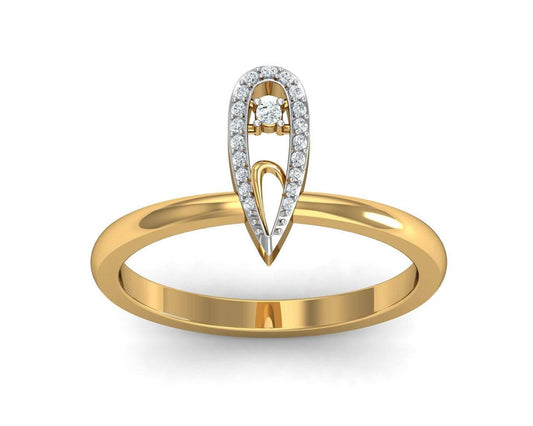 Aanshi Diamond Ring - Jewelslane
