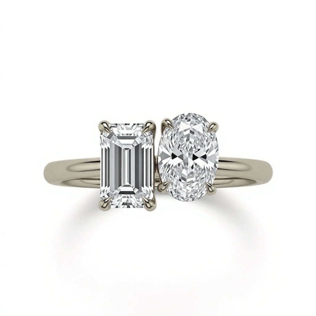 Adra Lab Diamond Solitaire ring - Jewelslane