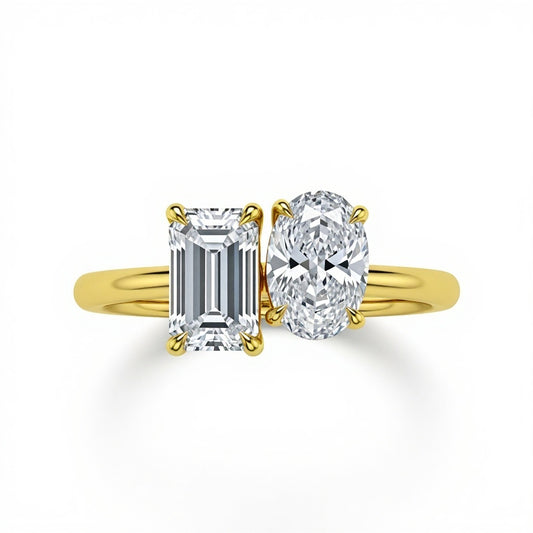 Adra Lab Diamond Solitaire ring - Jewelslane