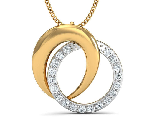 Aheli Diamond Pendant - Jewelslane