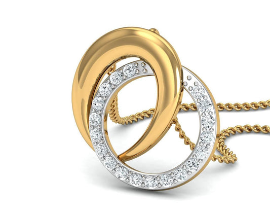 Aheli Diamond Pendant - Jewelslane