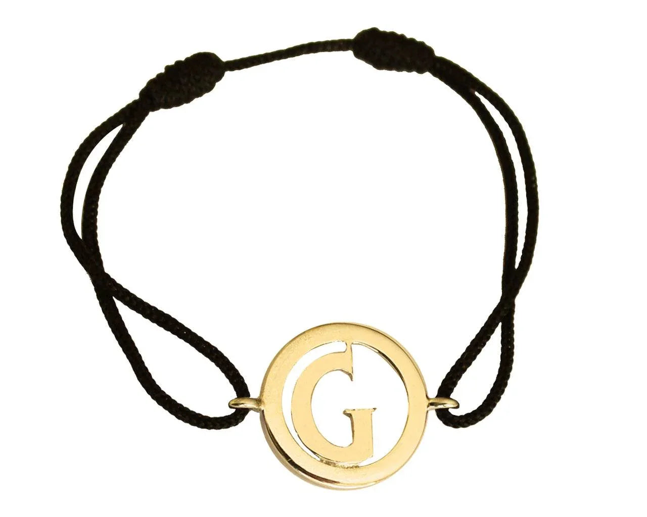 Alphabet G Gold Bracelet - Jewelslane