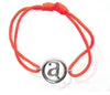 Alphabets Bracelet in Silver (A-Z) - Jewelslane