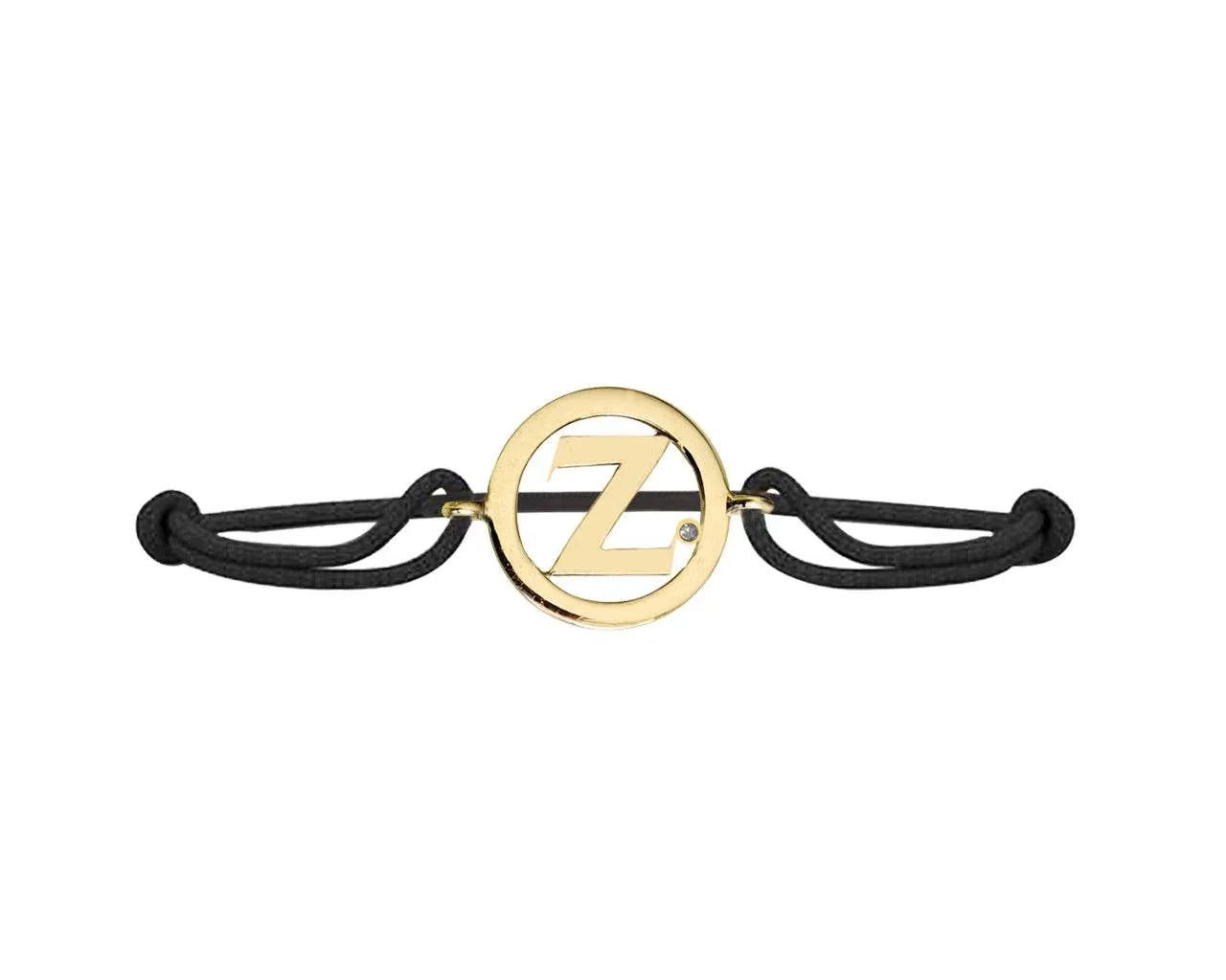 Alphabet Z Gold Bracelet - Jewelslane