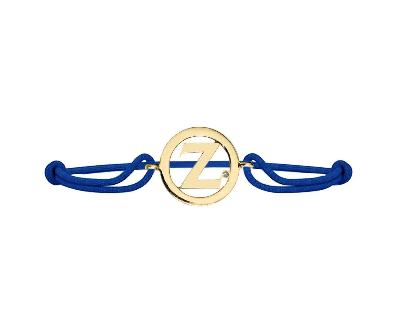 Alphabet Z Gold Bracelet - Jewelslane