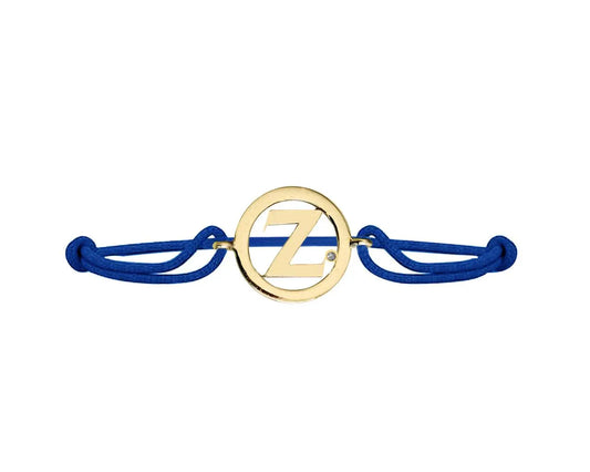 Alphabet Z Gold Bracelet - Jewelslane