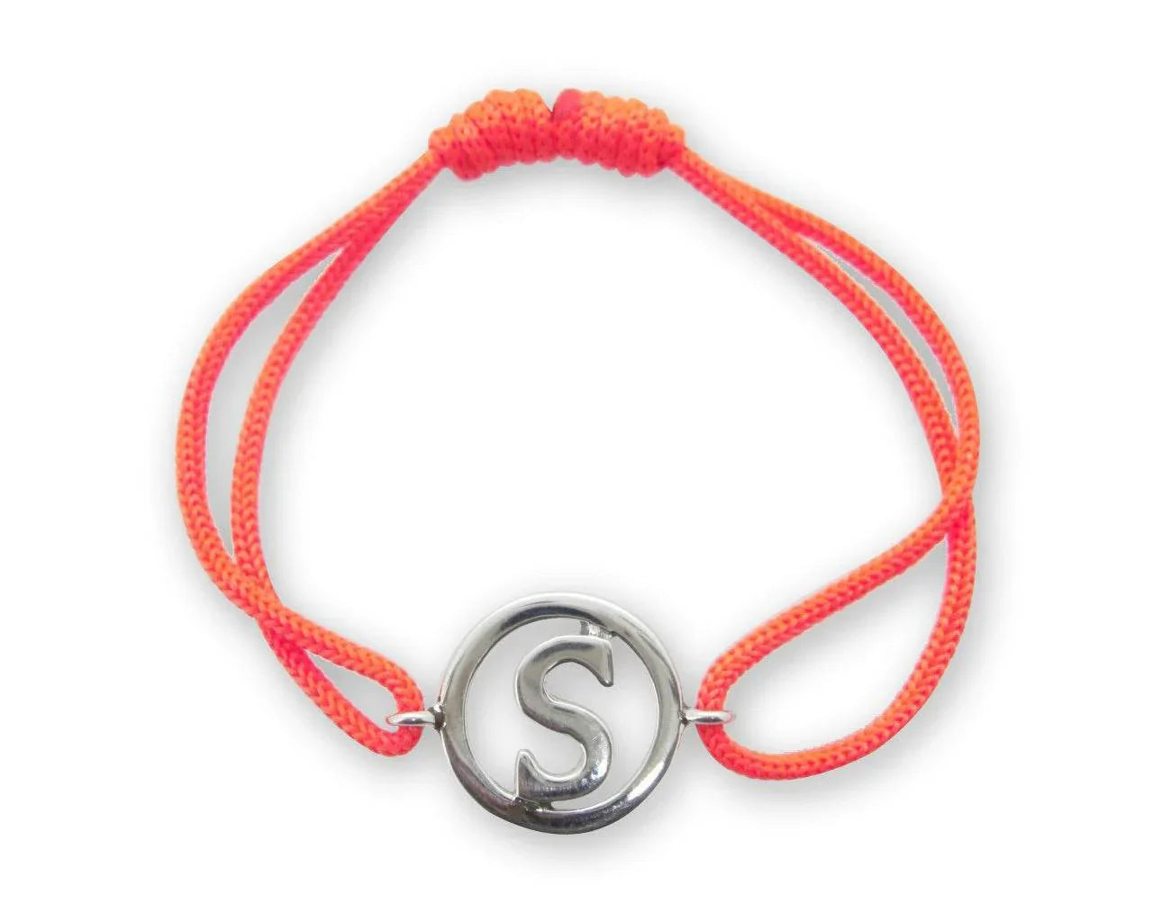 Alphabets Bracelet in Silver (A-Z) - Jewelslane