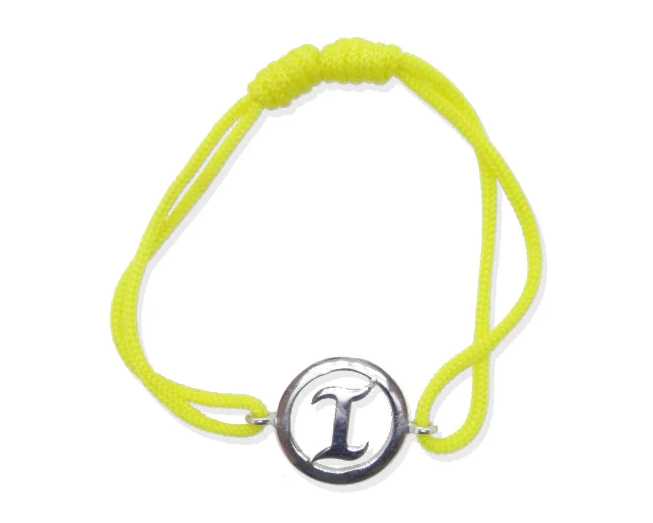 Alphabets Bracelet in Silver (A-Z) - Jewelslane