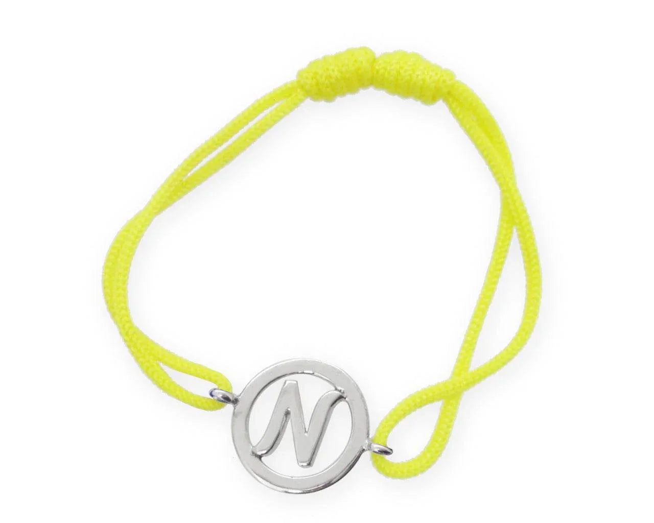 Alphabets Bracelet in Silver (A-Z) - Jewelslane