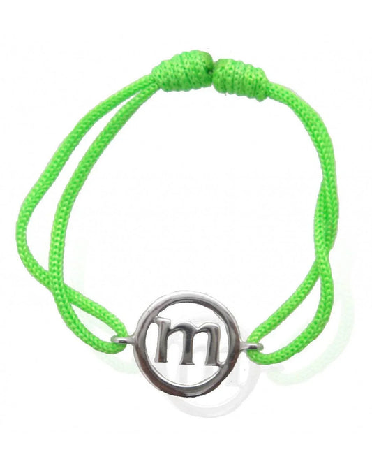 Alphabets Bracelet in Silver (A-Z) - Jewelslane