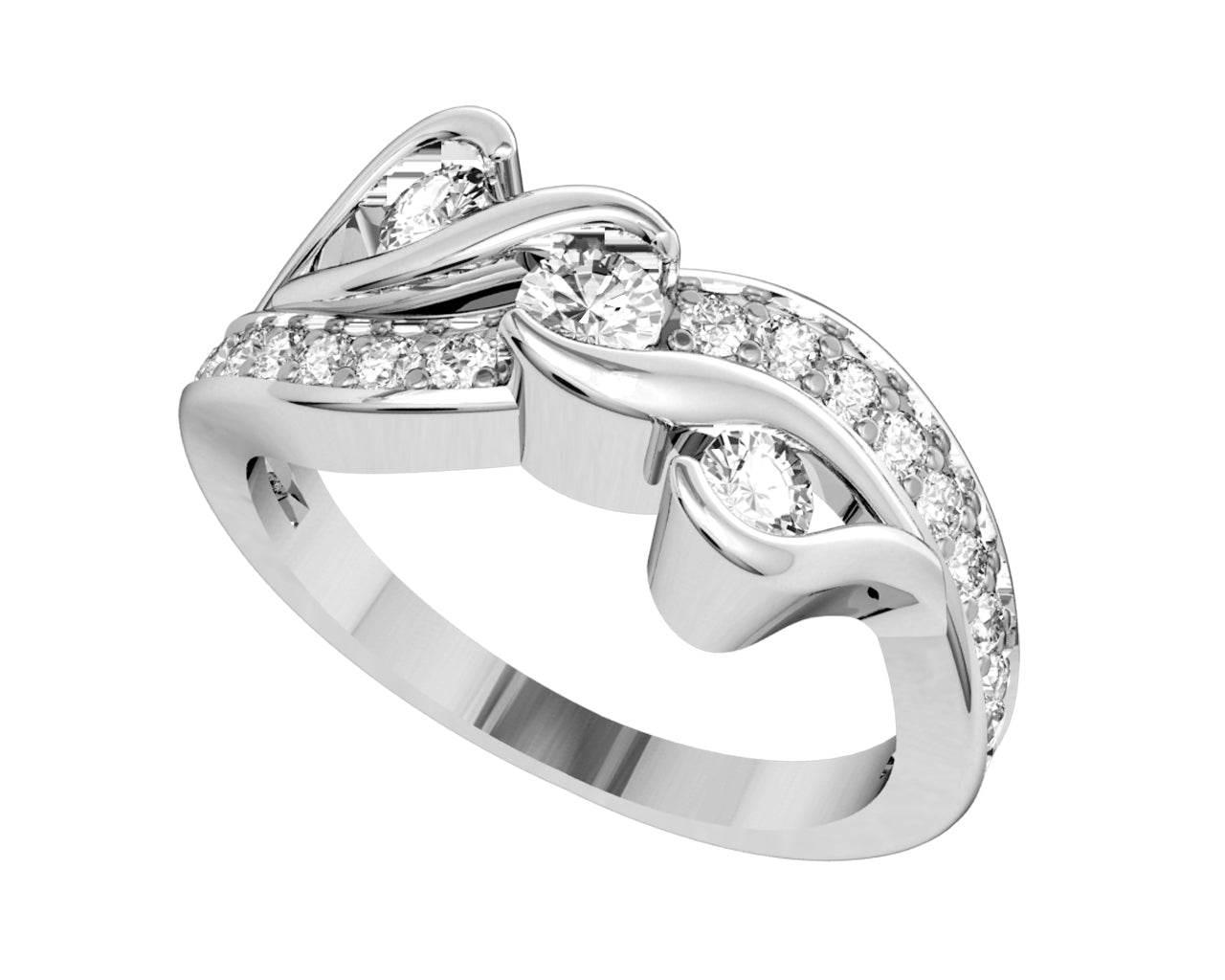 Anaida Diamond Engagement Ring - Jewelslane