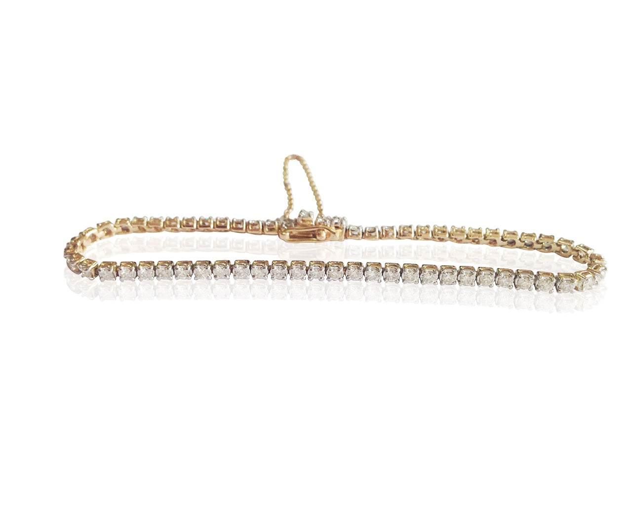 Anaisha Diamond Tennis Bracelet - Jewelslane