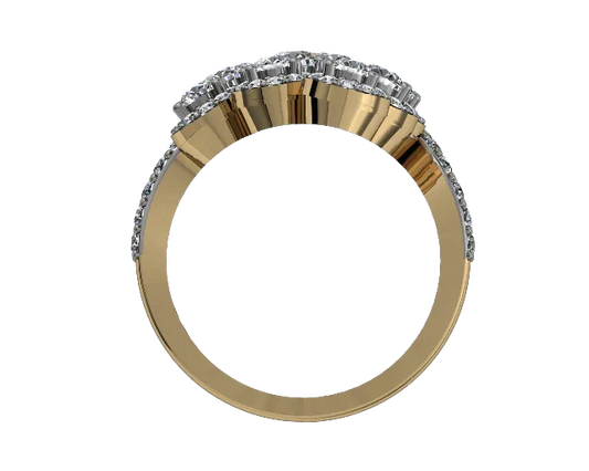 Angelic Diamond Cocktail Ring - Jewelslane