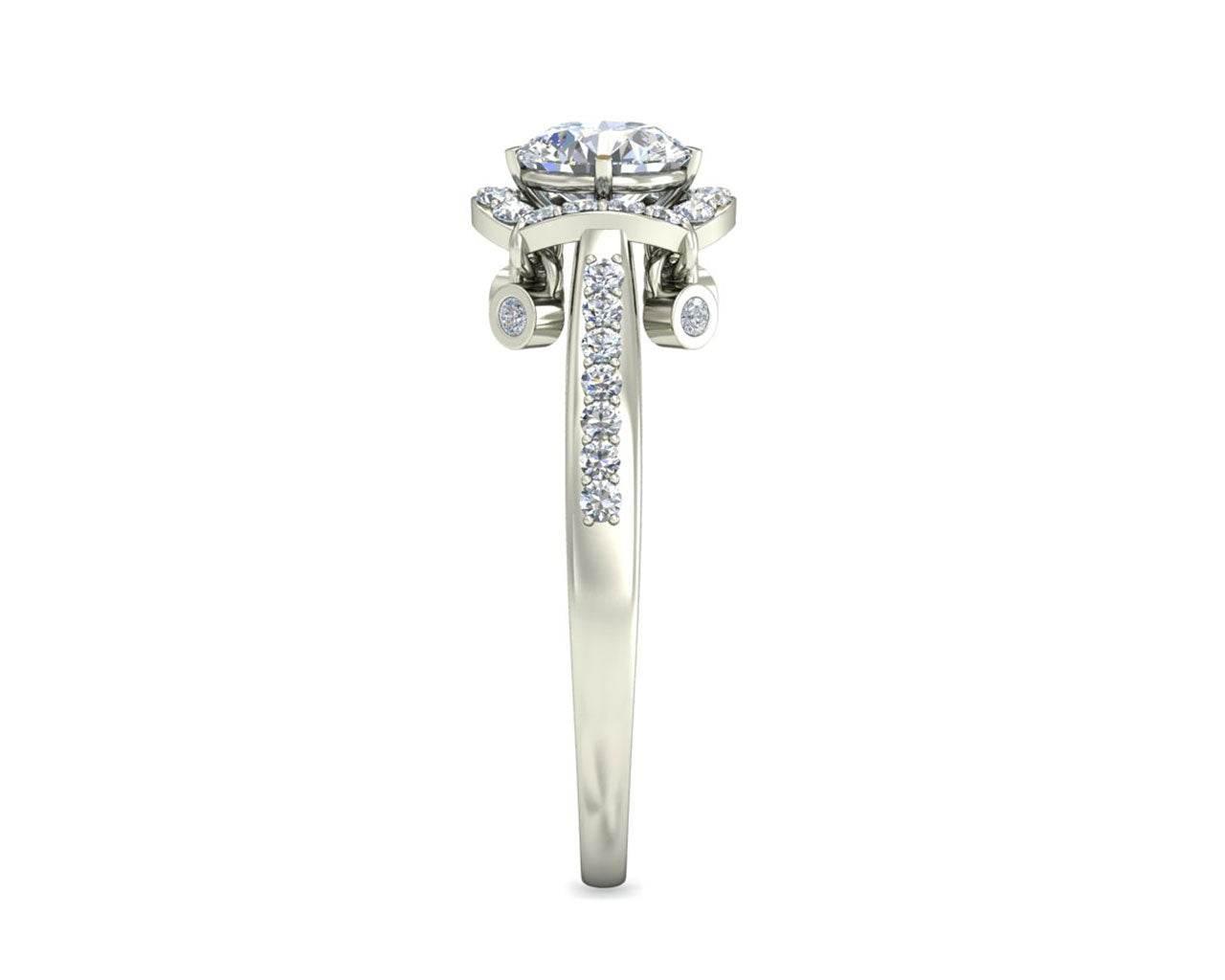 Anmi Diamond Solitaire Ring - Jewelslane