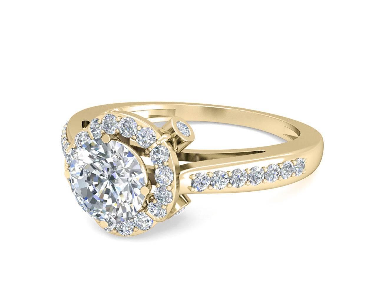 Anmi Diamond Solitaire Ring - Jewelslane