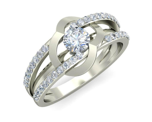 Araiya Solitaire Diamond Engagement Ring - Jewelslane