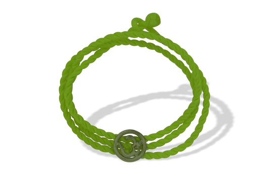 Aum Bracelet in Silver with Diamond - Jewelslane