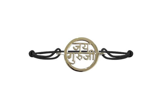Jai Guru JI Silver Gift Bracelet - Jewelslane