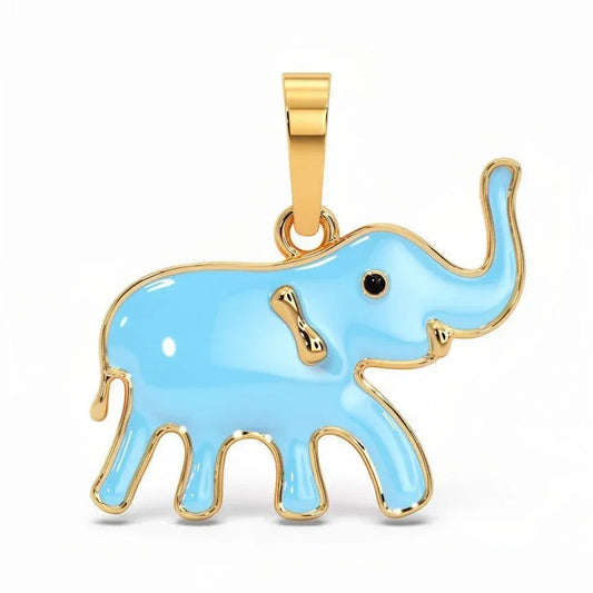 Baby Enamel Charm in gold | Jewelslane