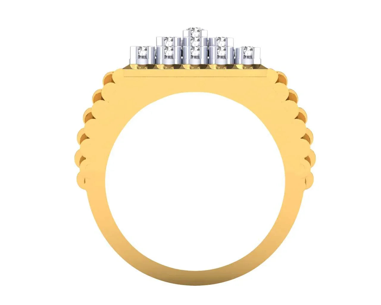 Ben diamond ring in 18k Gold - Jewelslane