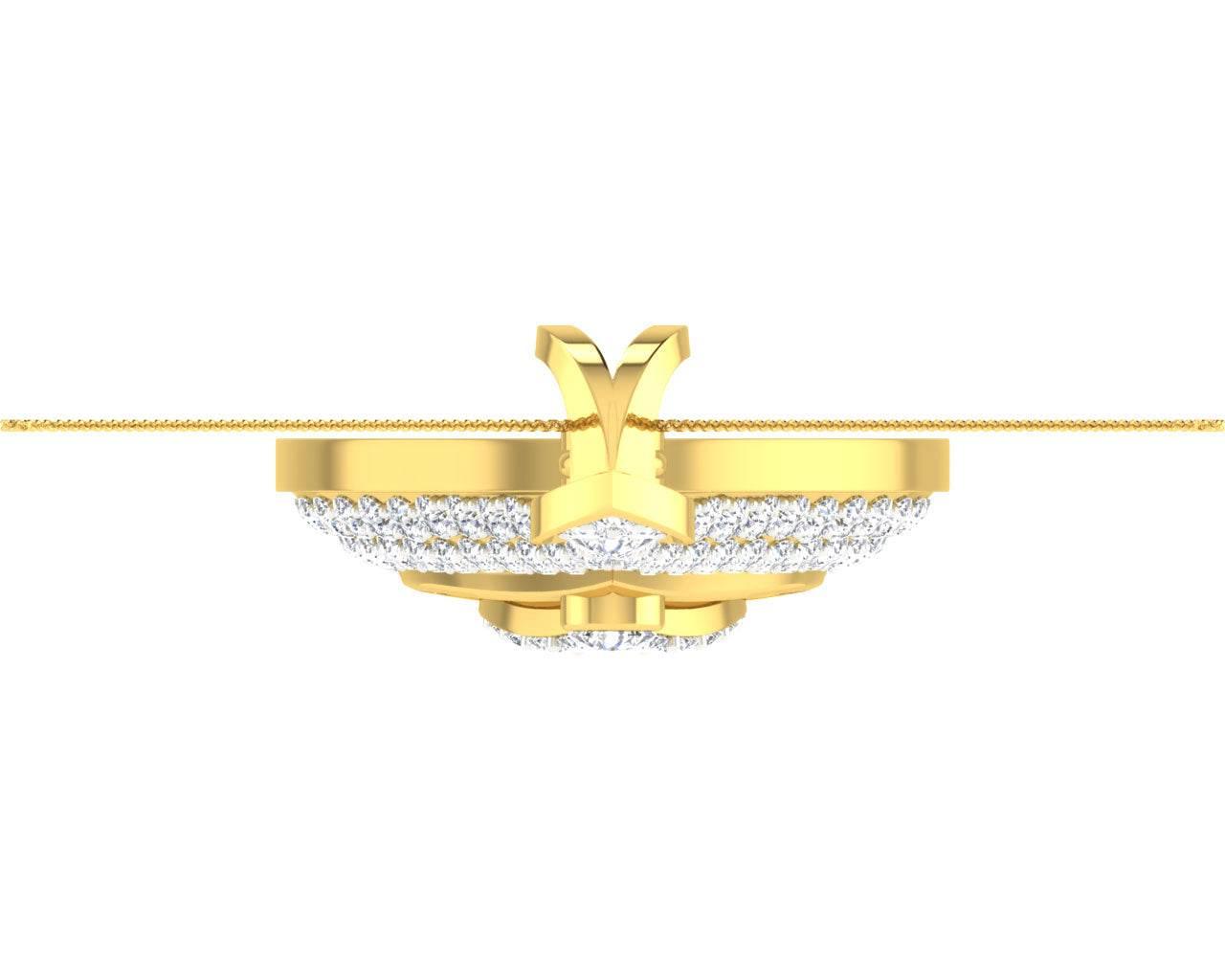 Nomi Diamond Pendant in Gold - Jewelslane