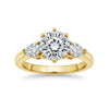 Cara Round Brilliant Lab Grown Diamond Solitaire Ring - Jewelslane