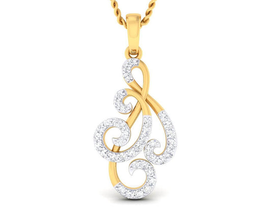 Carlyn Diamond Pendant - Jewelslane