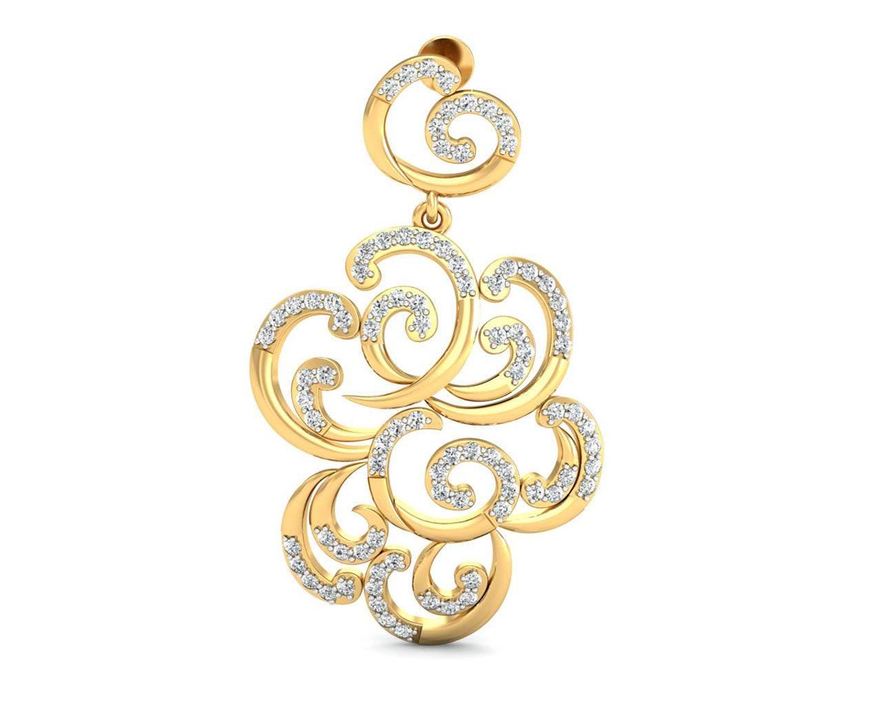 Cathy Brilliant Diamond Earrings - Jewelslane