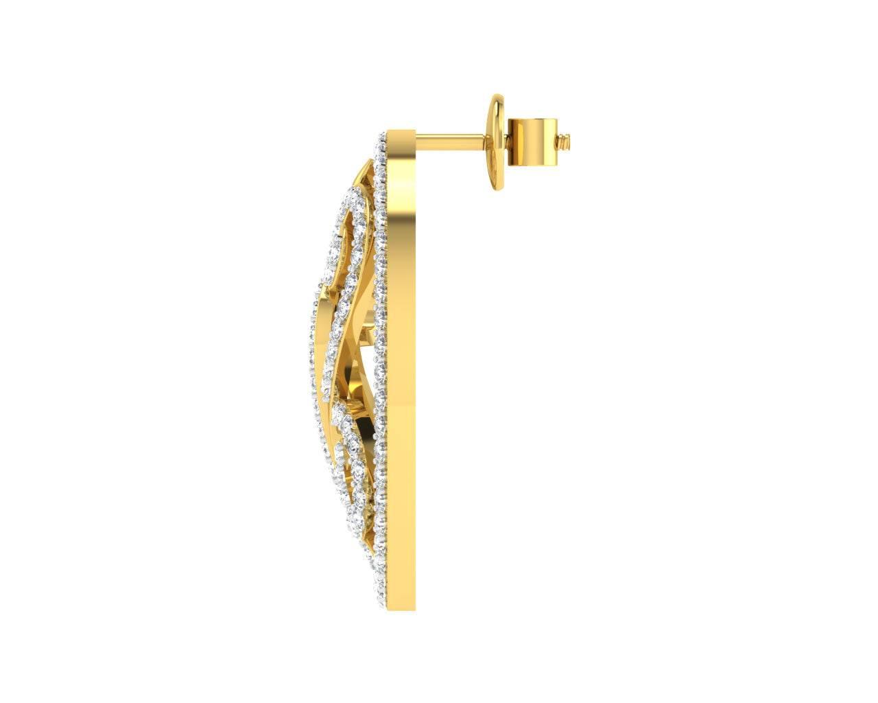 Celeste Diamond Earrings - Jewelslane