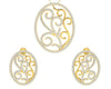 Celeste Diamond Pendant & Earring Set - Jewelslane