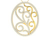 Celeste Diamond Pendant in Gold - Jewelslane