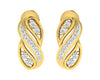 Celina Diamond Earrings in Gold - Jewelslane