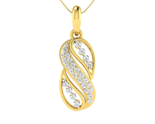 Celina Diamond Pendant - Jewelslane