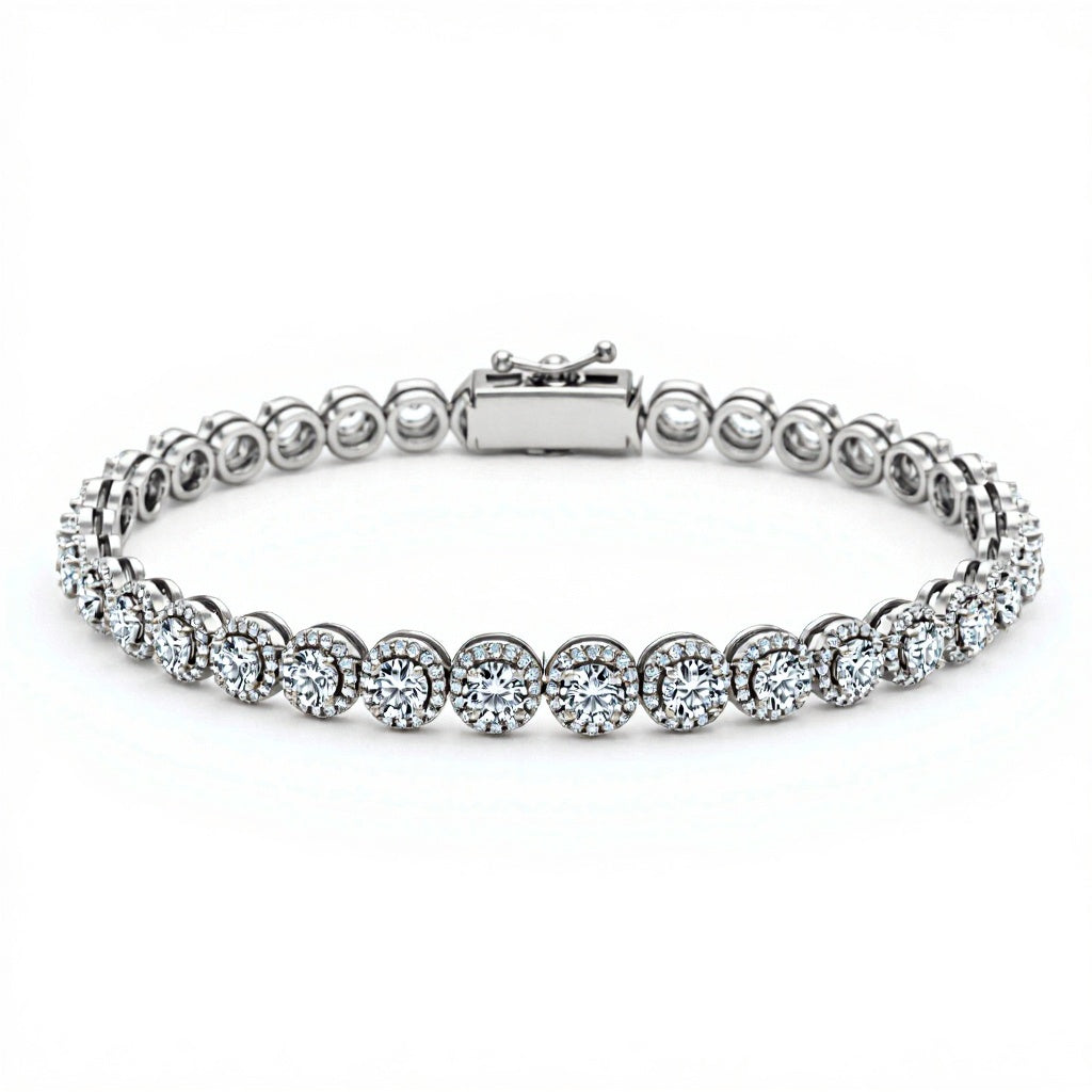 Celina Lab Grown Diamond Tennis Bracelet - Jewelslane