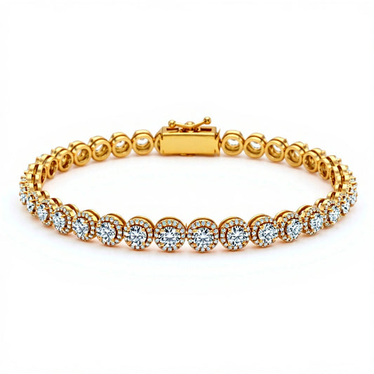 Celina Lab Grown Diamond Tennis Bracelet - Jewelslane