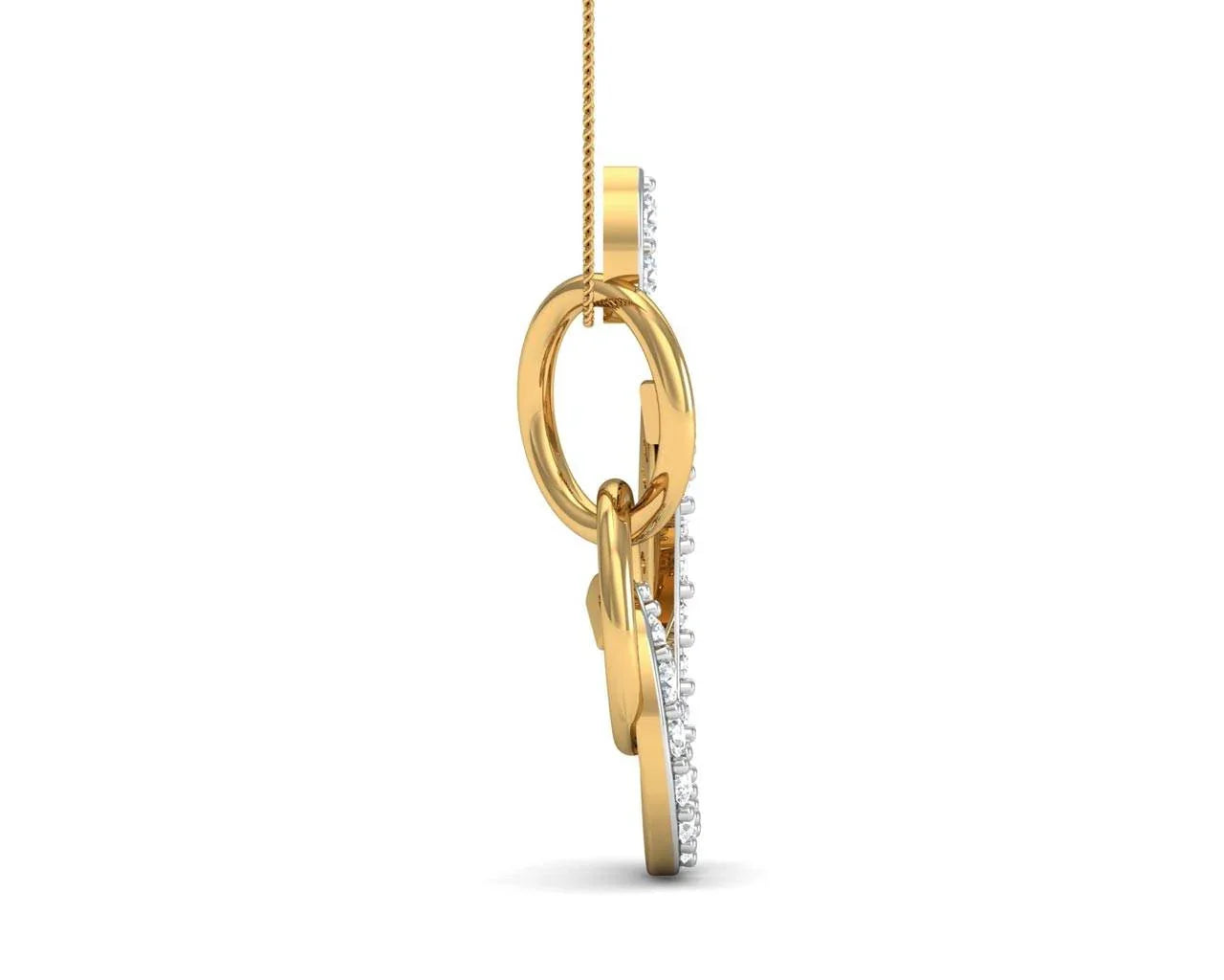 Chakrika Diamond Pendant - Jewelslane