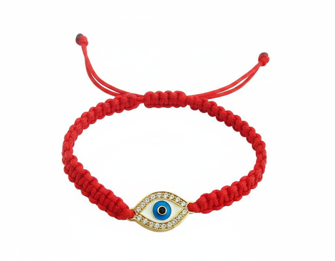 Evil Eye Silver Bracelet - Jewelslane