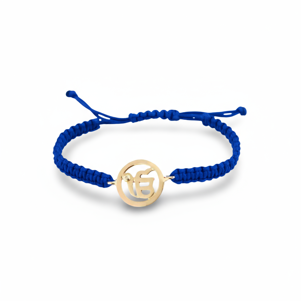 Ik Onkar Gold Bracelet - Jewelslane