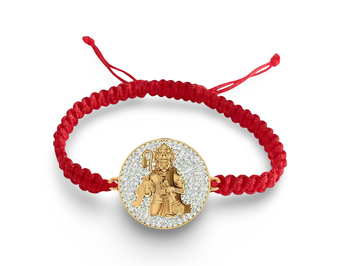 Auspicious Hanuman Diamond Bracelet - Jewelslane