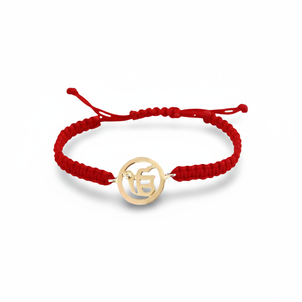 Ik Onkar Gold Bracelet - Jewelslane