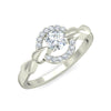 Claire Solitaire Diamond Engagement ring - Jewelslane