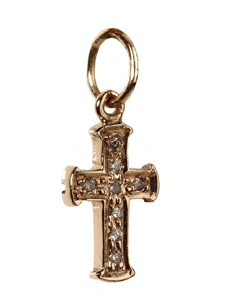 Cross Diamond charm - Jewelslane