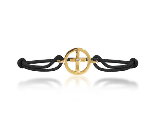 Cross Bracelet in Gold - Jewelslane